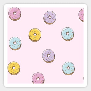 Cute donut pattern Magnet